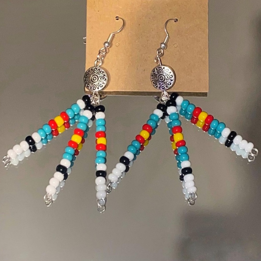 Beaded earrings